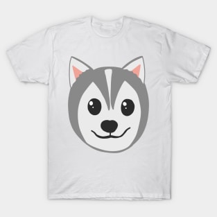 Husky head T-Shirt